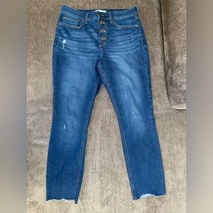 Lauren Conrad Ladies button fly jeans.